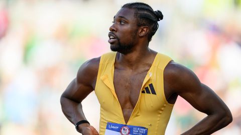 Noah Lyles strikes personal best to dominate London Diamond League as Akani Simbine, Letsile Tebogo complete podium