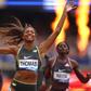 Gabby Thomas charges late past Julien Alfred in 21.82s to win London Diamond League in a Meeting Record