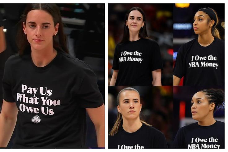 WNBA players protest salary payment