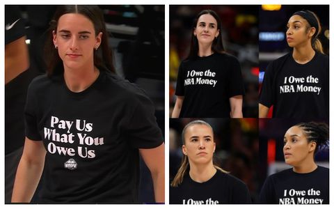 Pay us what you owe us" - WNBA players protest salary payment