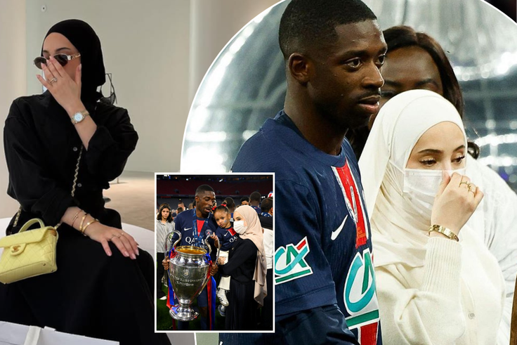 Ousmane Dembele's wife wipes her Instagram page days after Club World Cup final defeat