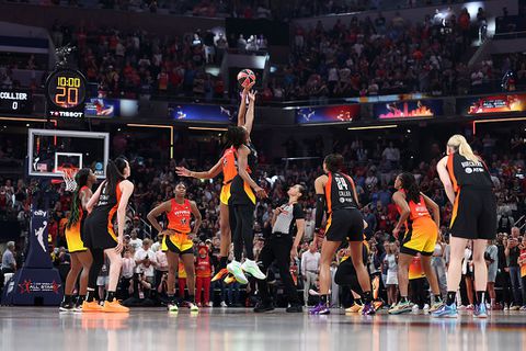 Team Collier routs Team Clark 151-131 to win WNBA All-Star game