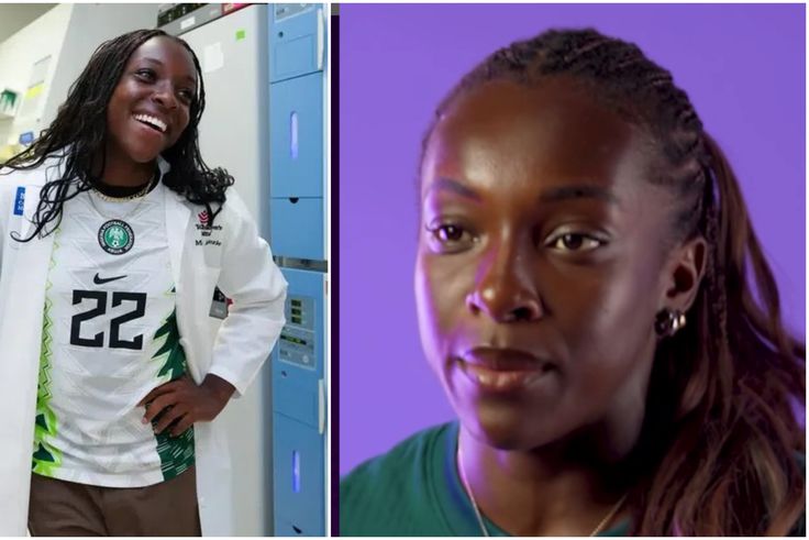 Nigeria Super Falcons superstar Michelle Alozie.