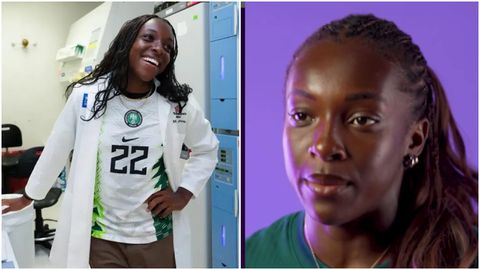 I'm saving lives in the lab - Nigeria Super Falcons star Alozie opens up on her double life