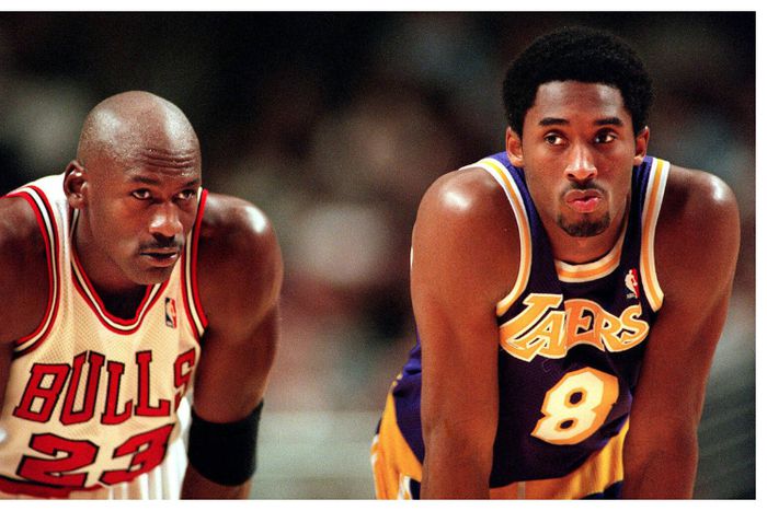 Michael Jordan and Kobe Bryant