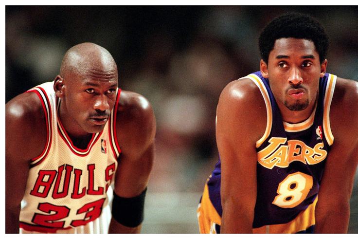 Michael Jordan and Kobe Bryant