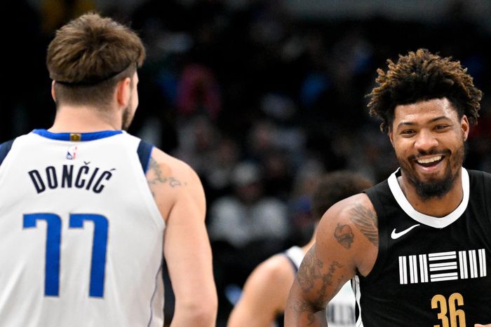 Marcus Smart and Doncic