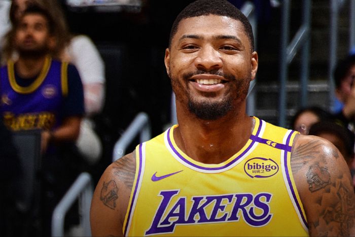 Marcus Smart, a former Boston Celtic, is the newest member of the Los Angeles Lakers.