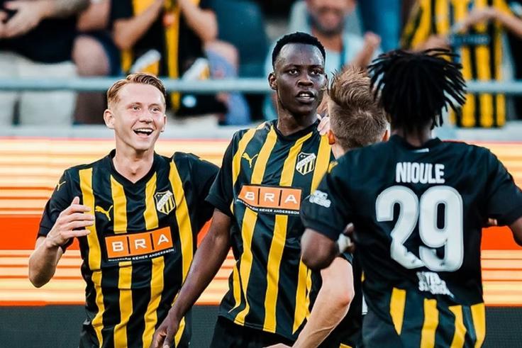 Ugandan Forward Helps BK Häcken Reach Next Round of UEFA Europa League Qualifiers