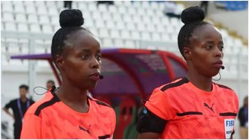 ‘Never again’ - Frustrated Africans slam Rwandan twin sisters over controversial officiating in Ghana vs Algeria WAFCON clash
