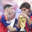 Spain World Cup hero Ferran Torres reacts to winner against Argentina