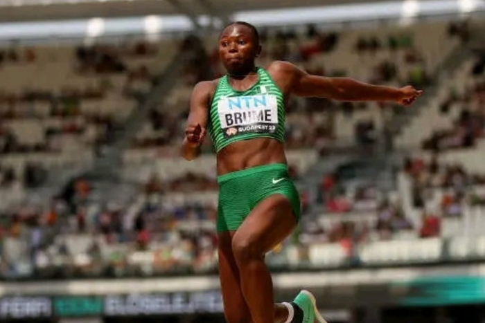 Ese Brume agonizingly miss out on medal spot in Budapest