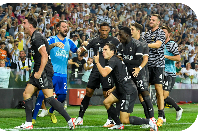 Juventus trample upon Udinese || Credit: Imago