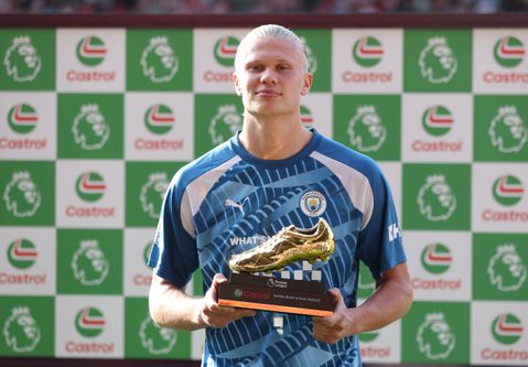 Erling Haaland won the 2022/23 Premier League Golden Boot with 36 league goals | Imago