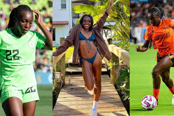 Michelle Alozie discovered the trends on Big Brother Naija and then teased a possible appearance. (Instagram/Michelle Alozie)