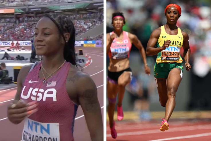 Sha'Carri Richardson and Fraser-Pryce qualifies for 100m semis in Budapest