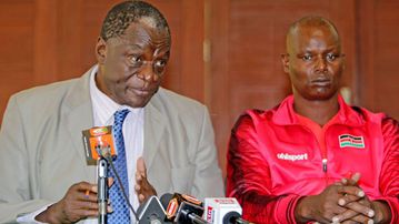 Newly elected Kenya Volleyball Federation president extends hand of unity to opponent after victory