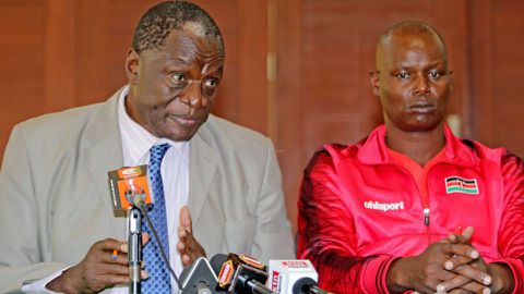 Newly elected Kenya Volleyball Federation president extends hand of unity to opponent after victory