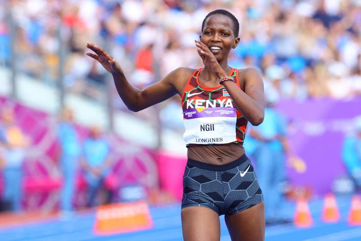 Emily Ngii disappoints in the women's 20km racewalk in Budapest