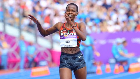 Emily Ngii disappoints in the women's 20km racewalk in Budapest