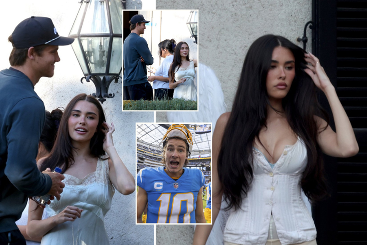 Justin Herbert and Madison Beer DATING? LA Chargers QB sparks romance rumours with pop star