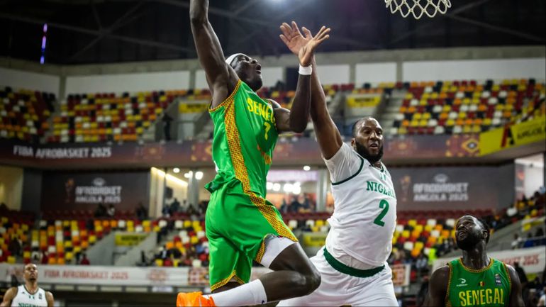 Senegal have sent Nigeria's D'Tigers packing from the 2025 AfroBasket after a 91-75 blowout loss in the quarterfinals. - FIBA