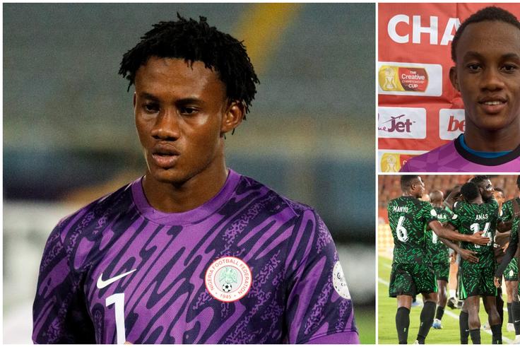 History Made! 16-Year-Old Harcourt Becomes Youngest Super Eagles Player with Clean Sheet
