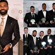 Liverpool forward Mohamed Salah has been crowned the Professional Footballers' Association's men's player of the year.