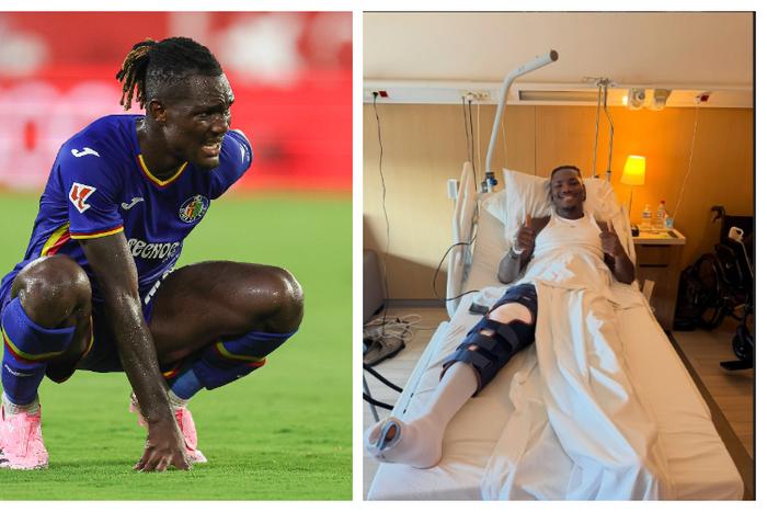 Christantus Uche undergoes knee surgery