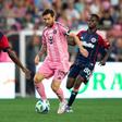 Super Eagles star outshines Messi with hattrick