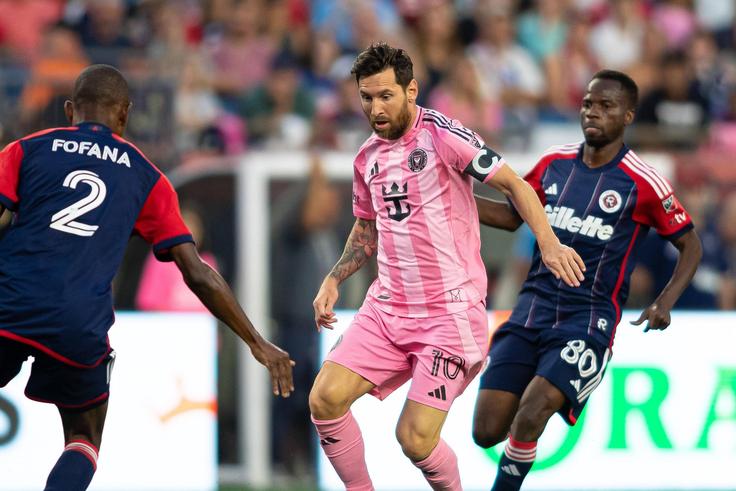 Super Eagles star outshines Messi with hattrick