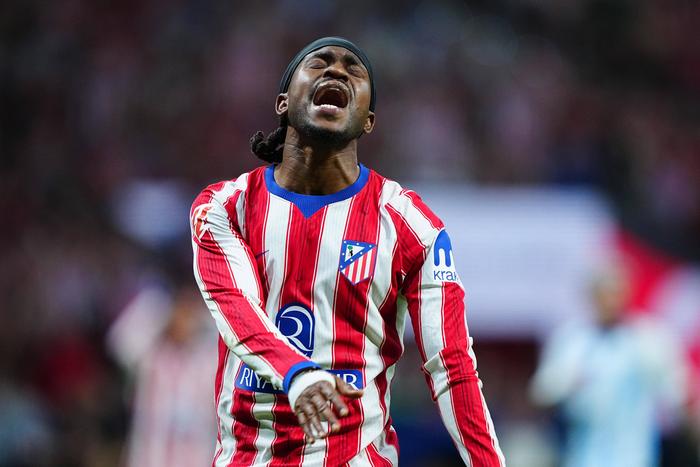 Atletico Madrid fans want Victor Osimhen after Julian Alvarez missed the Malaga victory.