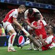 Arsenal run riot against PSV in Champions League return (IMAGO)