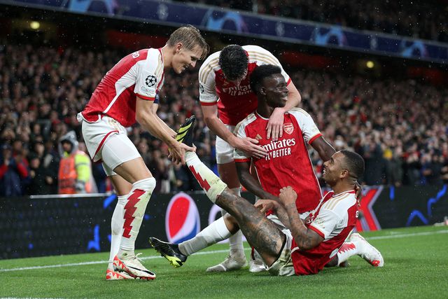 Arsenal run riot against PSV in Champions League return (IMAGO)