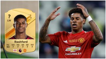 Manchester United's Rashford expresses shock at his EA SPORTS rating — Am I that bad?