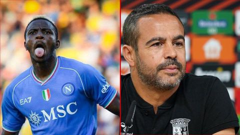 40-year-old defender marking Osimhen? No Problem — Braga coach ahead of Champions League clash