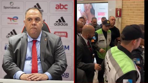 WATCH: Flamengo vice-president Marcos Braz allegedly BITES supporter in shopping mall