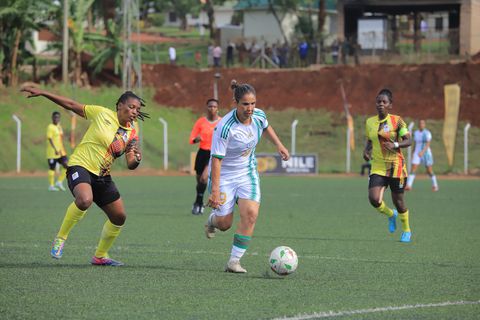 Algeria beat Uganda to take first leg advantage in the 2023 Africa Women's Cup of Nations qualifier