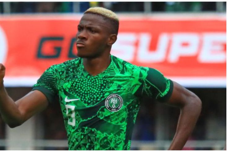Nigeria Super Eagles main man Victor Osimhen (Photo Credit: CAF/X)