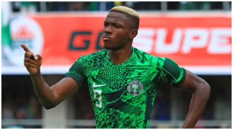 Super Eagles star Osimhen officially crowned most hard-working striker in the world
