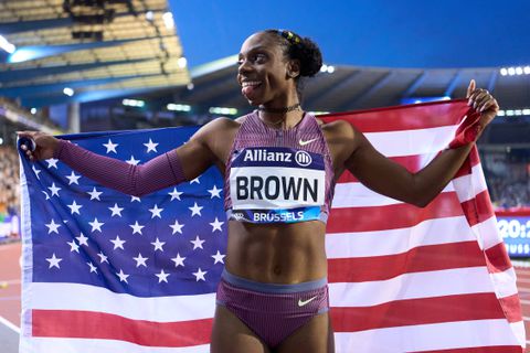 Justin Gatlin on why Brittany Brown deserves more respect after 200m Diamond League & Olympic heroics