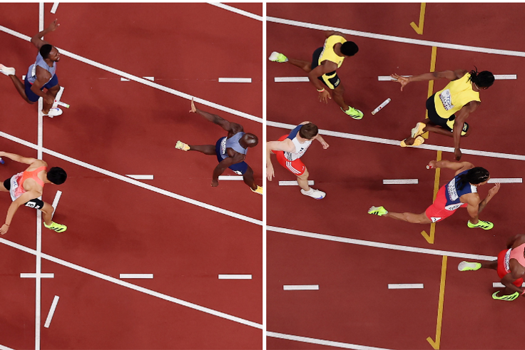 Tokyo 2025: Drama in men's 4x100m heats as hot favourites Jamaica and Great Britain fail to advance to the final