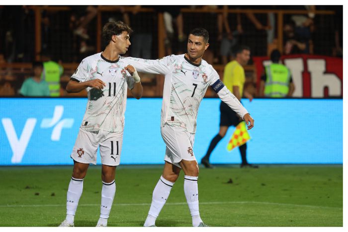 Ronaldo hits back at Joao Felix's critics