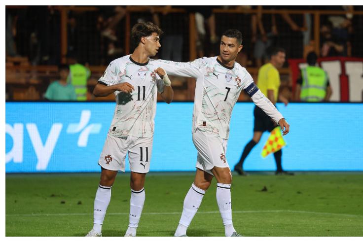 Ronaldo hits back at Joao Felix's critics