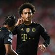 Sane strikes twice as spotless Bayern sink Benfica