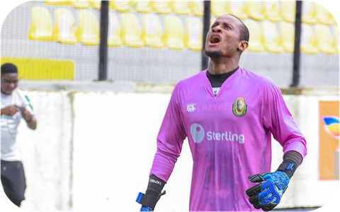 Amas Obasogie, Bendel Insurance goalkeeper || Credit: X