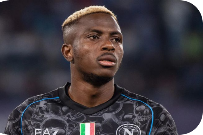 Napoli striker Victor Osimhen