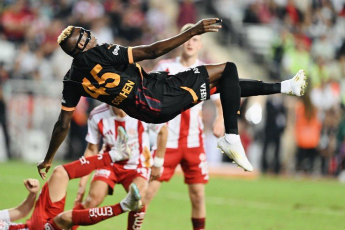 Victor Osimhen scored a brilliant over head kick against Antalyaspor || Image credit: X