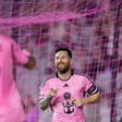 Lionel Messi celebrating a goal for Inter Miami || Image credit: Imago