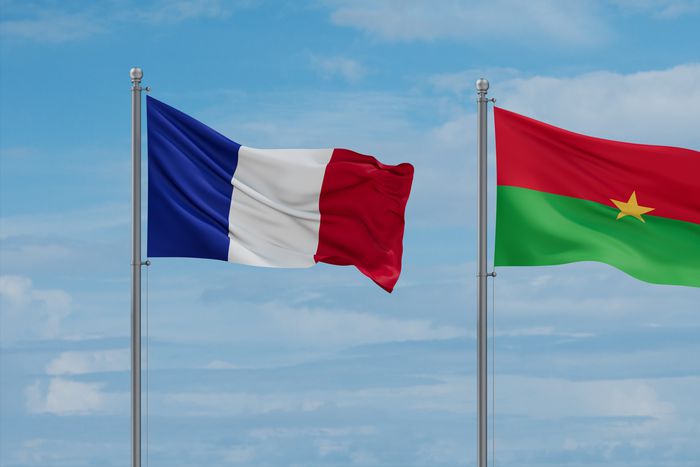 Burkina Faso and France flags | Imago